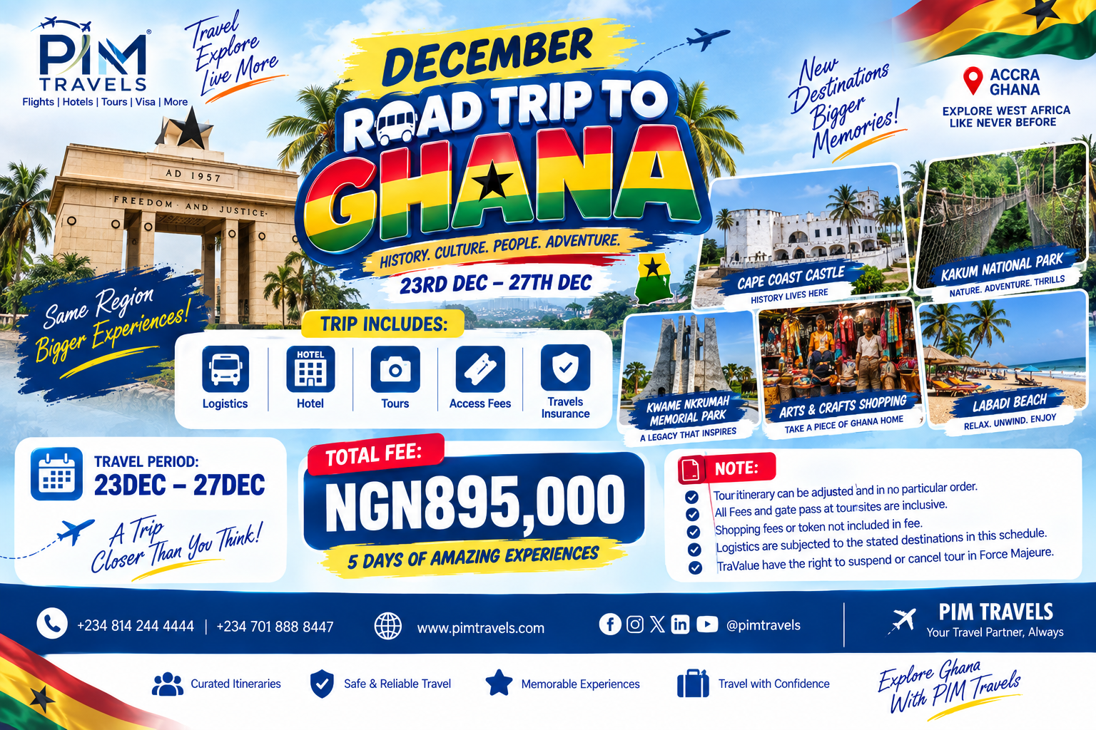 December Road Trip to Ghana
