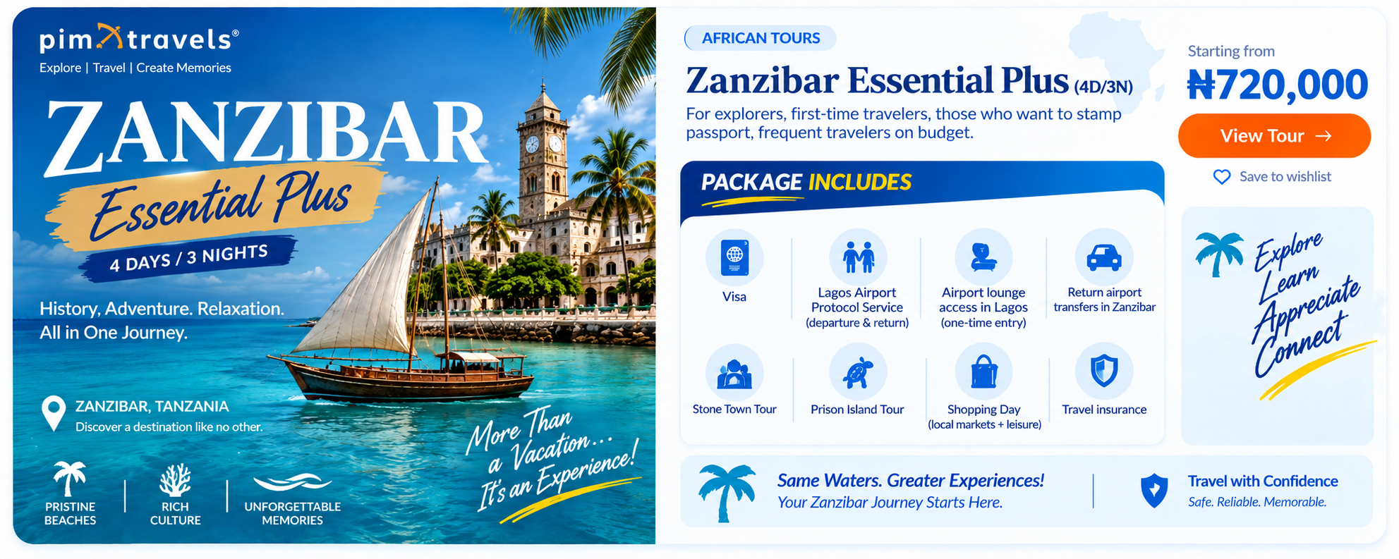 Zanzibar Essential Plus