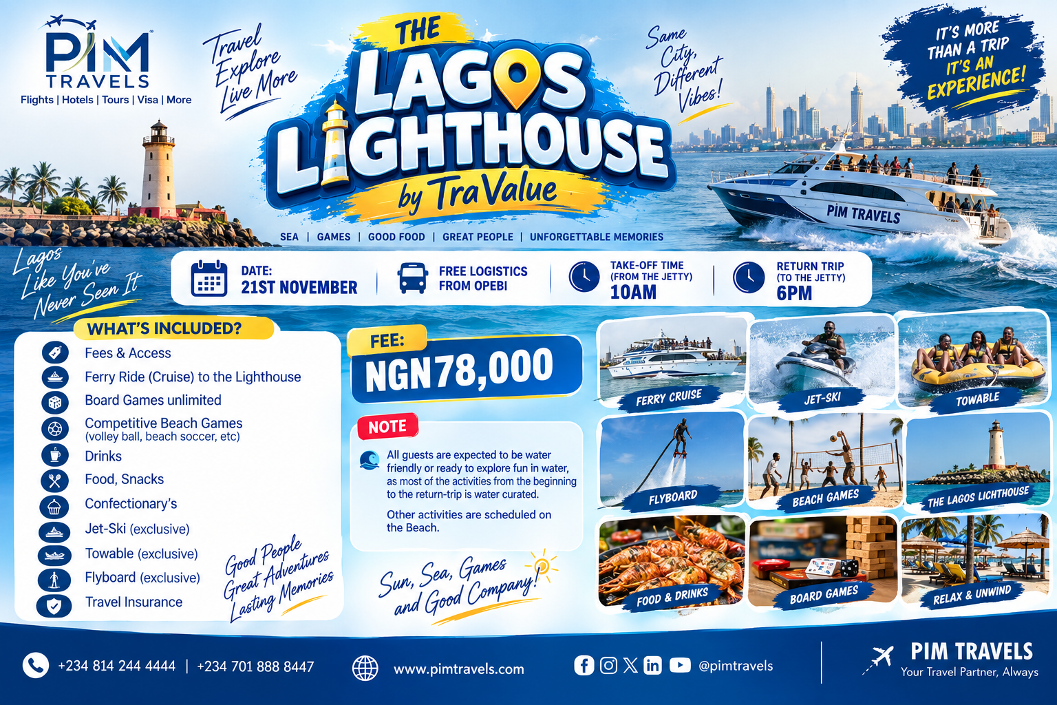 The Lagos Lighthouse by TraValue