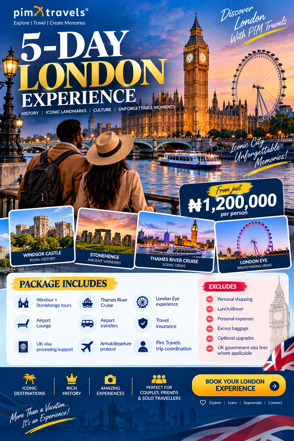 5-DAYS LONDON EXPERIENCE
